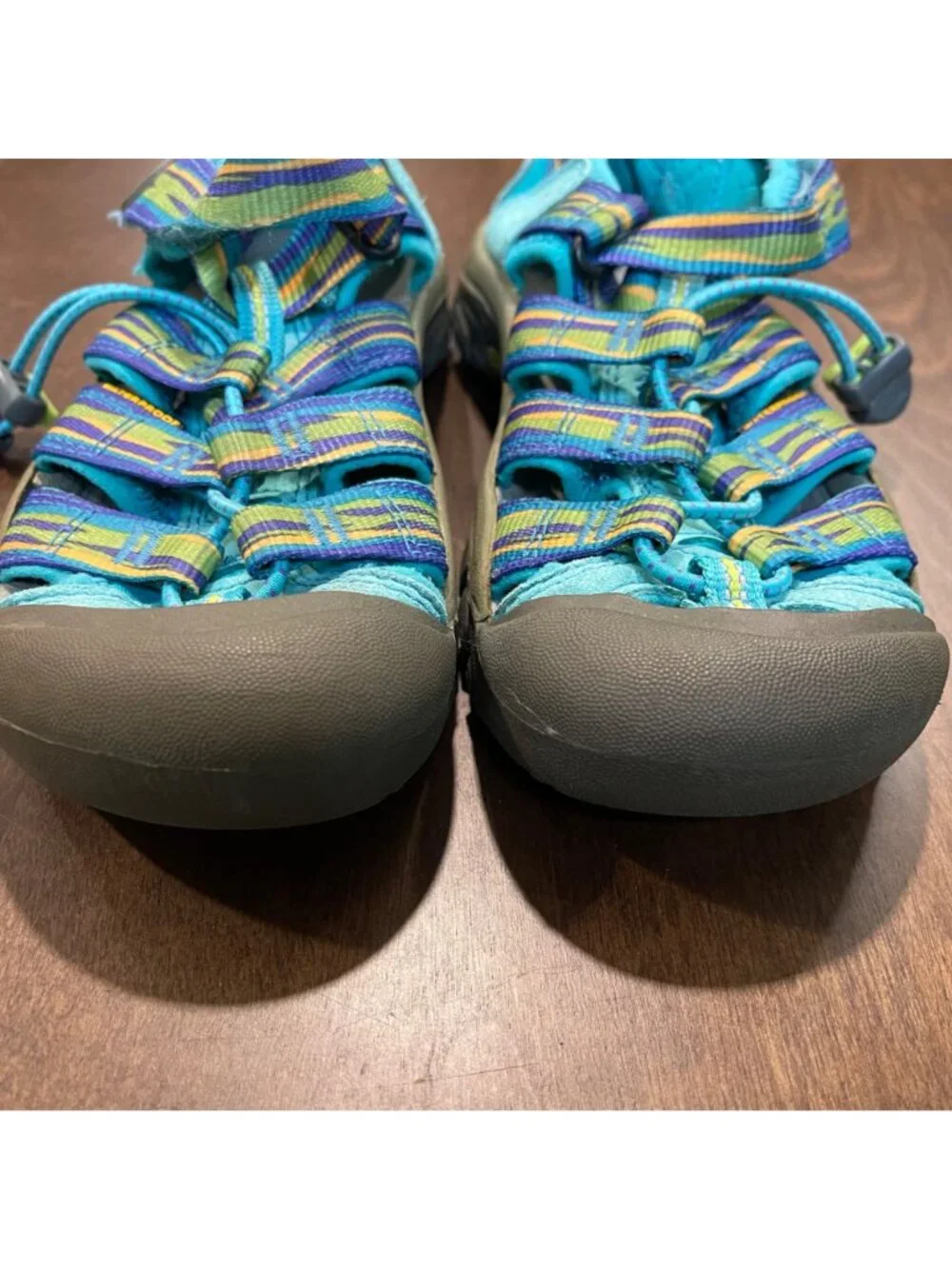 KEEN Newport H2 Sandals Unisex Big Kids Size 1 Waterproof Shoes Camp Hiking Blue